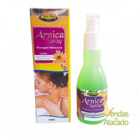 Imagem de Spray para massagem refrescante Arnica 150ml - AFD Cosméticos
