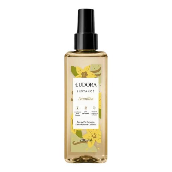 Imagem de Spray Perfumado Colônia Instance Baunilha 200Ml Eudora