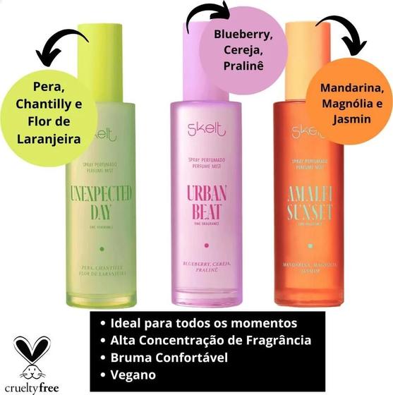 Imagem de Spray perfumado perfume mist - skelt