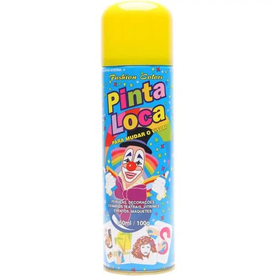 Imagem de Spray Pinta Loca Amarelo Aspa 150ML