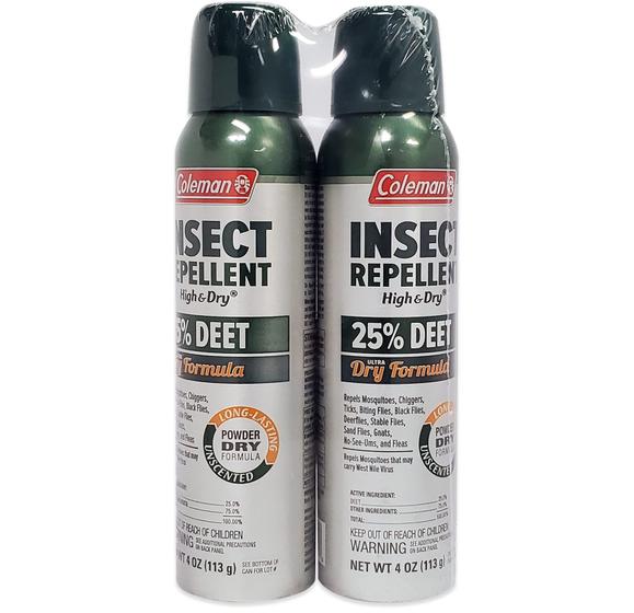 Imagem de Spray repelente de insetos Coleman 25% DEET Dry Formula