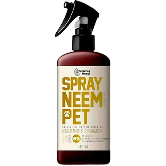 Imagem de Spray Repelente Natural Cães E Gatos Neem Pet Preserva Mundi 180g