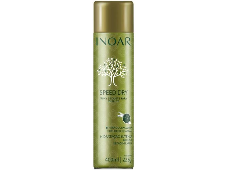 Imagem de Spray Secante de Esmaltes Inoar Argan - Speed Dry 400ml