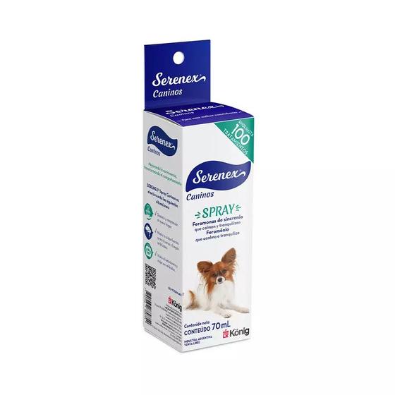 Imagem de Spray Serenex Konig Canino 70 ml