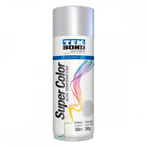 Imagem de Spray Tekbond Alta Temperatura Aluminio 350Ml