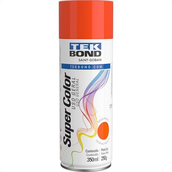 Imagem de Spray Tekbond Geral Laranja 350Ml