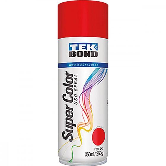 Imagem de Spray Tekbond Geral Vermelho 350Ml