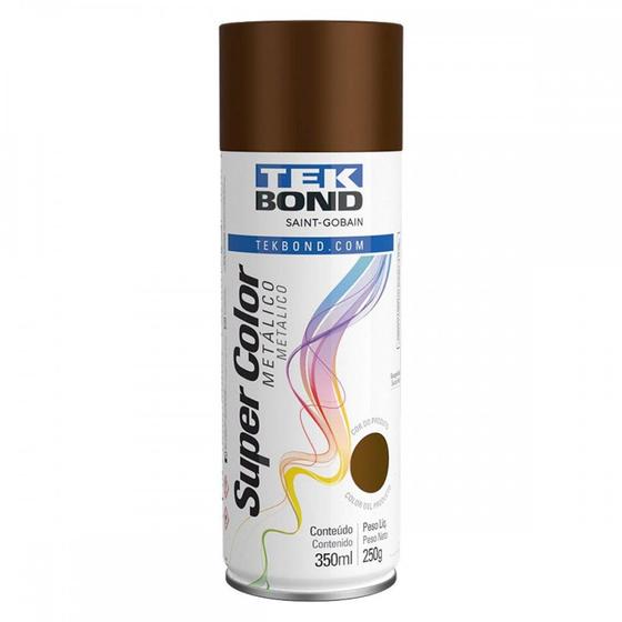 Imagem de Spray Tekbond Metalico Bronze 350 Ml