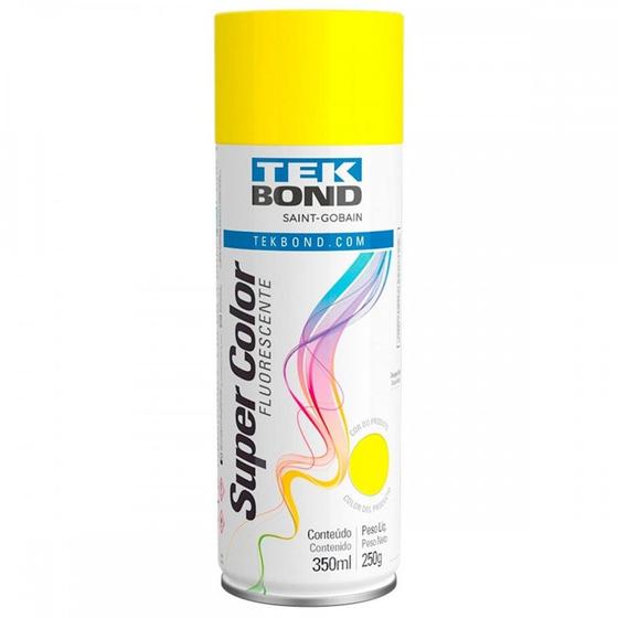 Imagem de Spray Tekbond Super Color Amarelo 350Ml