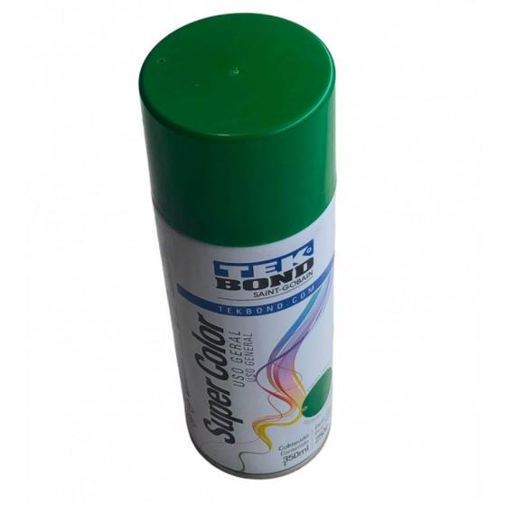 Imagem de Spray tinta verde uso geral 350ml tekbond