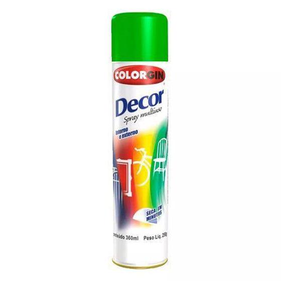 Imagem de Spray Uso Geral Decor Colorgin Verde Premium 360ml