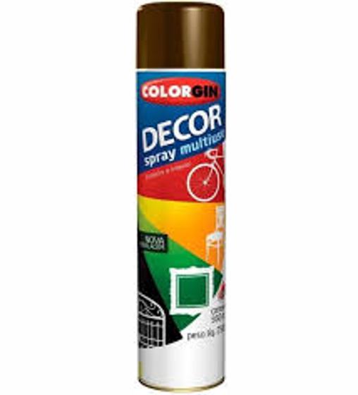 Imagem de Spray Uso Geral Marrom Café Premium-Decor Colorgin  360ml