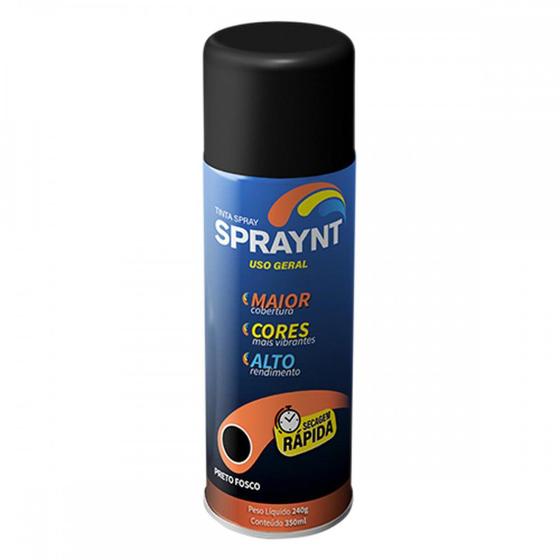 Imagem de Spraynt Geral Preto Fosco 350Ml