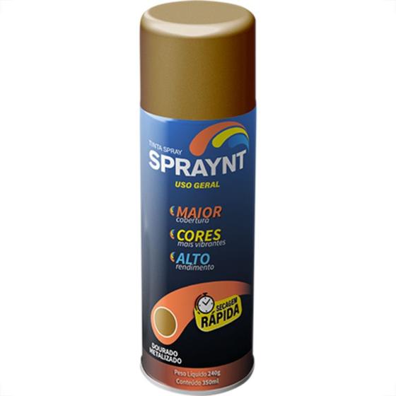 Imagem de Spraynt Metalica Dourado 350Ml