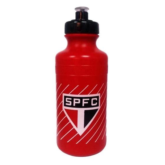 Imagem de Squeeze garrafa esportiva são paulo 500ml 0,5l vermelha