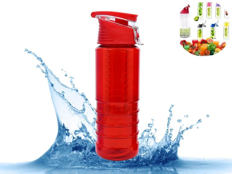 Squeeze Infusor 800ml Água Saborizada Detox Garrafa Fitness Academia Menor preço em Squeeze Infusor 800ml Água Saborizada Detox Garrafa Fitness Academia
