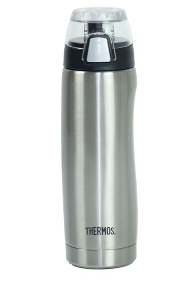 Imagem de Squeeze Térmica com Tampa Thermos Havaí Prata 530ml 16h Frio