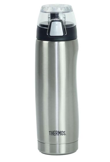 Imagem de Squeeze Térmica Com Tampa Thermos Havaí Prata 530Ml 16H Frio