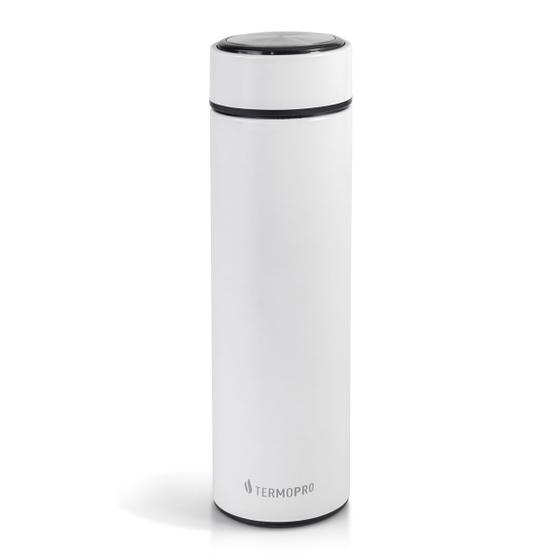 Imagem de Squeeze Térmica Inox Branco 500 ML - TERMOPRO