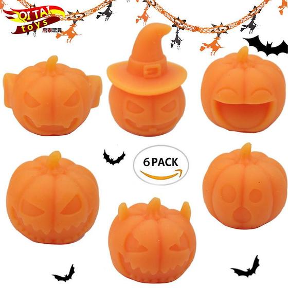 Imagem de Squeeze Toys Halloween Toy Cola Macia Abóbora Cura Squeeze