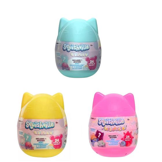 Imagem de Squishville Mini Squishmallows Serie 3 Pelúcia Original Figura Surpresa Sortido 5cm 3430 - Sunny