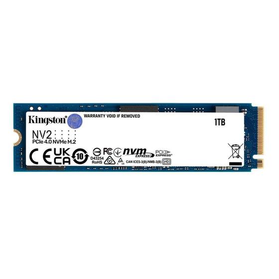 SSD 1 TB Kingston NV2, M.2 2280 PCIe, NVMe, Leitura: 3500 MB/s e Gravação: 2100 MB/s - SNV2S/1000G é boa?