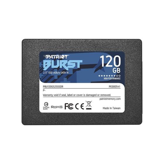 Imagem de SSD 120GB 2,5" SATA III Patriot