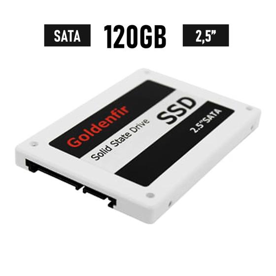 Imagem de SSD 120GB Goldenfir T650 Alto Desempenho para Pc ou Notebook Carregamento e Inicialização Rápida