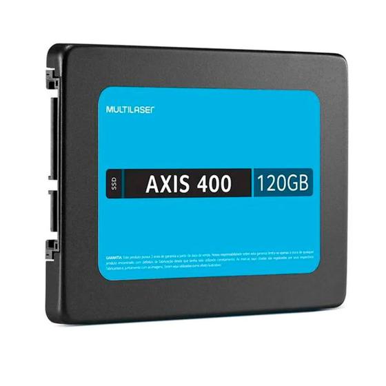 Imagem de SSD 120GB Multilaser SATA III 2,5" Axis 400 SS101