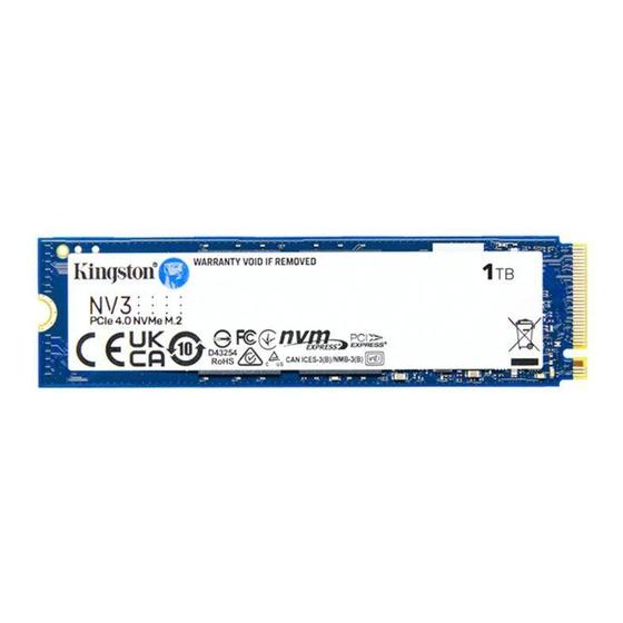 Imagem de Ssd 1Tb Kingston Nv3 SNV3S/1000G M.2 NVMe