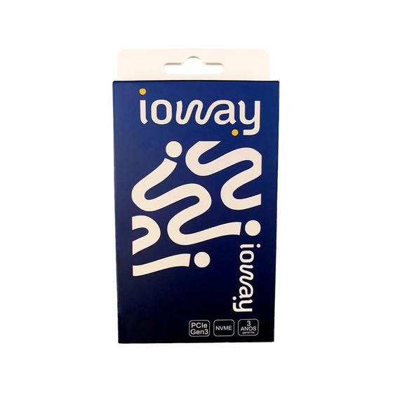 Ssd 1Tb M.2 Nvme Pcie 2280 Gen3 Ioway Menor preço em Ssd 1Tb M.2 Nvme Pcie 2280 Gen3 Ioway