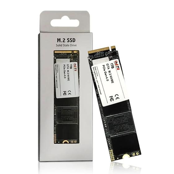Imagem de Ssd 1tb M.2 NVMe PCIe 4.0 5000mb/s Leit - 4600mb/s Grav SSD1TB4.0M4S GTA Tech