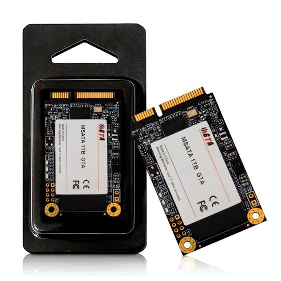 Imagem de Ssd 1tb Msata3 560mb/s Leit - 500mb/s Grav SSDMS1TB GTA Tech
