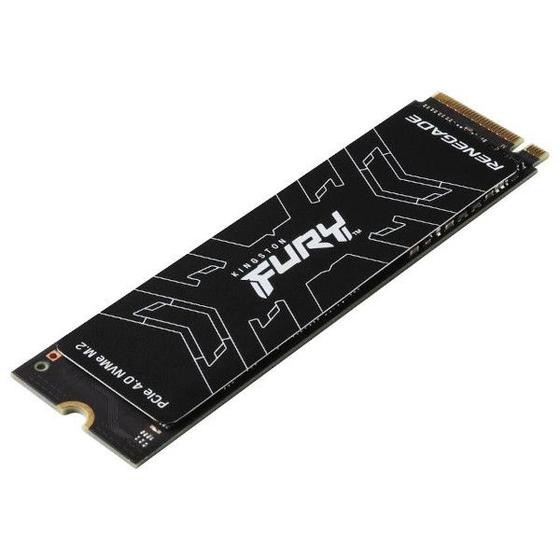 Imagem de SSD 1TB PCIe Ger. 4.0, M.2 2280 NVMe, Kingston Fury Renegade para gamers/entusiastas, Leitura 7.300MB/s, Gravação 7.000MB/s, SFYRD/2000G  KINGSTON