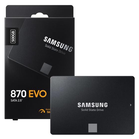Imagem de SSD 1TB Samsung 870 Evo Sata 6GBs Leitura 560mbps MZ77E1T0B