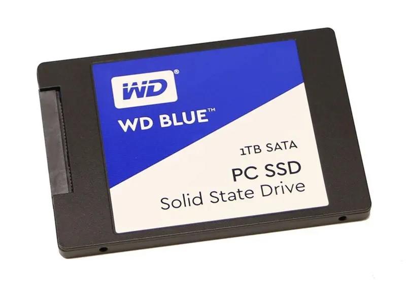 Imagem de SSD 1TB WD BLUE SATA III Nova Versão 3D VNAND - Modelo WDS100T2B0A - Western Digital WD