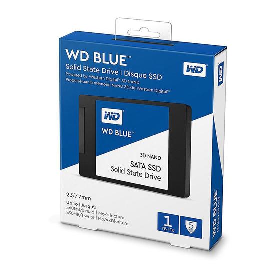 SSD 1TB WD BLUE SATA III Nova Versão 3D VNAND - Modelo WDS100T2B0A é ruim? SSD 1TB WD BLUE SATA III Nova Versão 3D VNAND - Modelo WDS100T2B0A é boa?