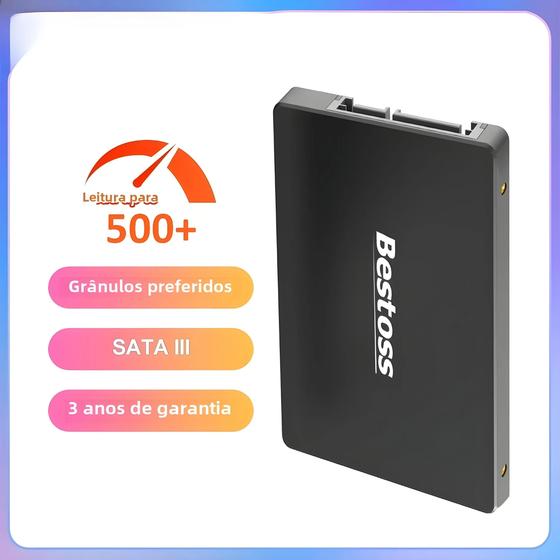 Imagem de SSD 2.5" SATA3 de Alta Capacidade - Unidade de Estado Sólido Interna para Computador