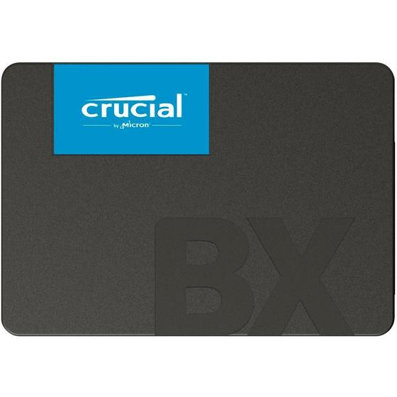SSD 240 GB Crucial BX500, SATA, Leitura: 540MB/s e Gravação: 500MB/s - CT240BX500SSD1 Menor preço em SSD 240 GB Crucial BX500, SATA, Leitura: 540MB/s e Gravação: 500MB/s - CT240BX500SSD1