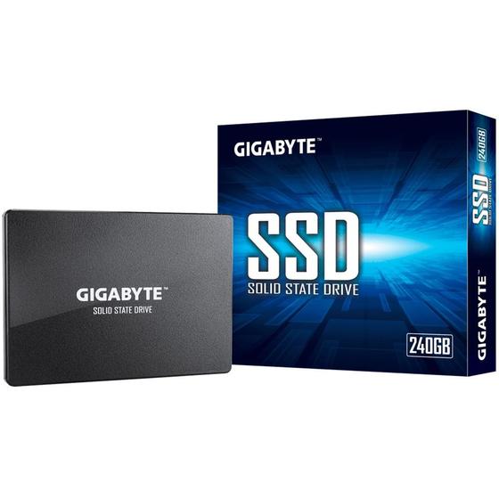 SSD 240 GB Gigabyte, SATA, Leitura: 500MB/s e Gravação: 420MB/s - GP-GSTFS31240GNTD Menor preço em SSD 240 GB Gigabyte, SATA, Leitura: 500MB/s e Gravação: 420MB/s - GP-GSTFS31240GNTD