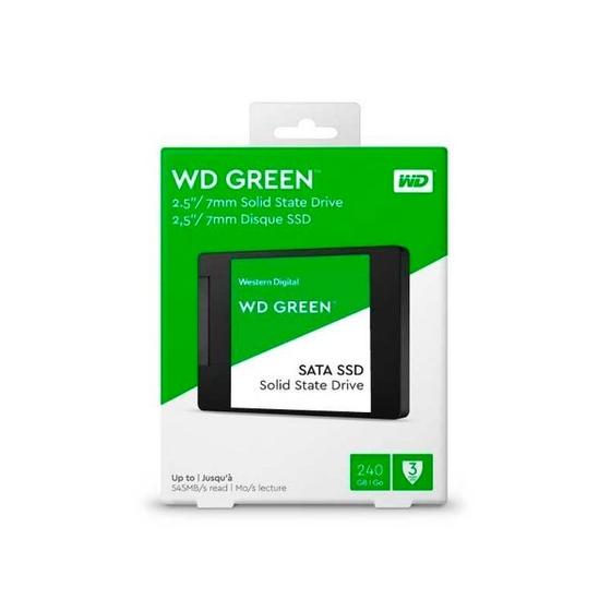 Imagem de SSD 240GB Green Sata3 2.5 - WD