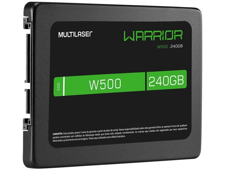 Imagem de SSD 240GB Warrior Gamer SATA - Leitura 540MB/s e Gravação 500MB/s