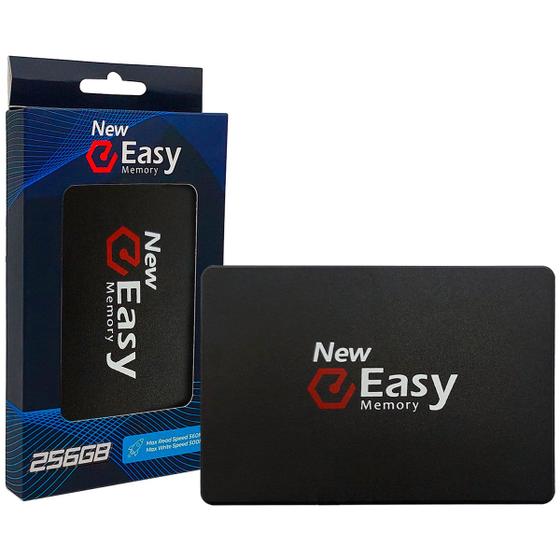 Imagem de SSD 256GB Easy Memory, SATA III 6Gb/s, 2.5", Leitura 560 MB/s, Gravação 500 MB/s - EMY256GB