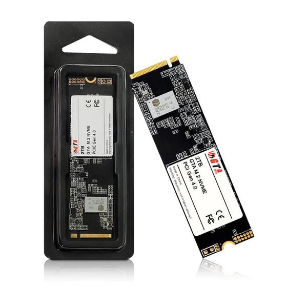 Ssd 2tb M.2 NVMe PCIe 4.0 5000mb/s Leit - 4600mb/s Grav 2280 SSD2TBM2S GTA Tech Menor preço em Ssd 2tb M.2 NVMe PCIe 4.0 5000mb/s Leit - 4600mb/s Grav 2280 SSD2TBM2S GTA Tech