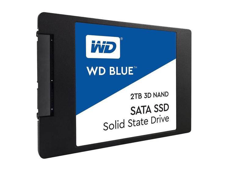 Imagem de SSD 2TB Western Digital WD BLUE SATA III Nova Versão 3D VNAND - Modelo WDS200T2B0A