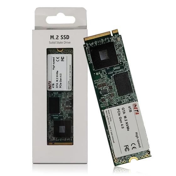 Imagem de Ssd 4tb M.2 NVMe PCIe 4.0 7000mb/s Leit - 6000mb/s Grav SSD4TB4.0SPEED GTA Tech