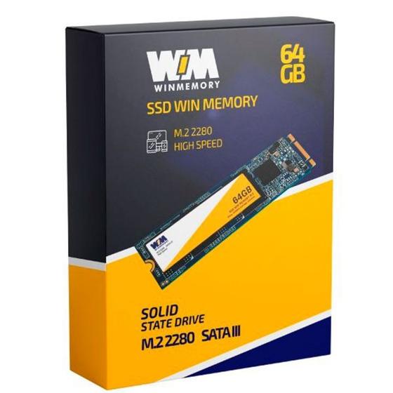 Imagem de SSD 64GB M.2 2280 Sata 3 SWB064G - Winmemory