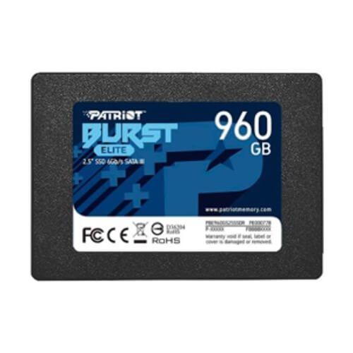 Imagem de SSD 960GB Patriot Burst Elite 2.5" SATA III
