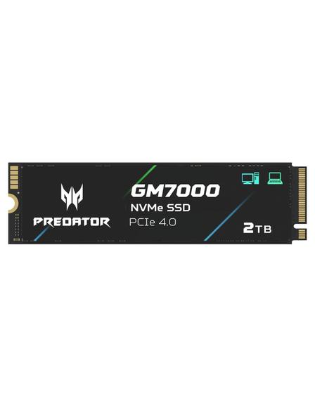 Imagem de SSD Acer Predator M.2 2TB NVMe PCIe Gen4 - GM7000 2280