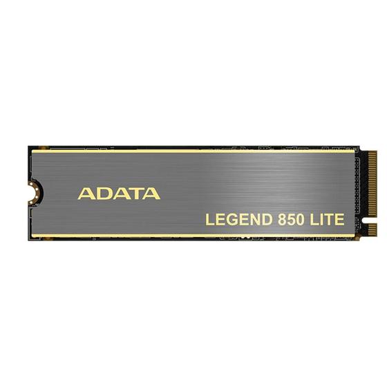 SSD Adata 500GB Legend 850 Lite, PCIe Gen 4x4 M.2 2280, Leitura: 5000 MB/s e Gravação: 1700MB/s, Cinza - ALEG-850L-500GCS Menor preço em SSD Adata 500GB Legend 850 Lite, PCIe Gen 4x4 M.2 2280, Leitura: 5000 MB/s e Gravação: 1700MB/s, Cinza - ALEG-850L-500GCS